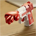 Jogo de Mesa Punch Gun para Crianças. Propulsores de alívio de estresse e diversão! Brinquedos de descompressão interativos para horas de entretenimento. — foto 5