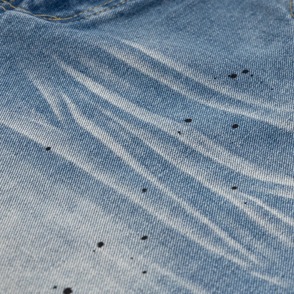 Gradient Loose Wide Leg Jeans for Men and Women. Comfortable and stylish, these loose-fit jeans offer a relaxed fit perf — photo 17
