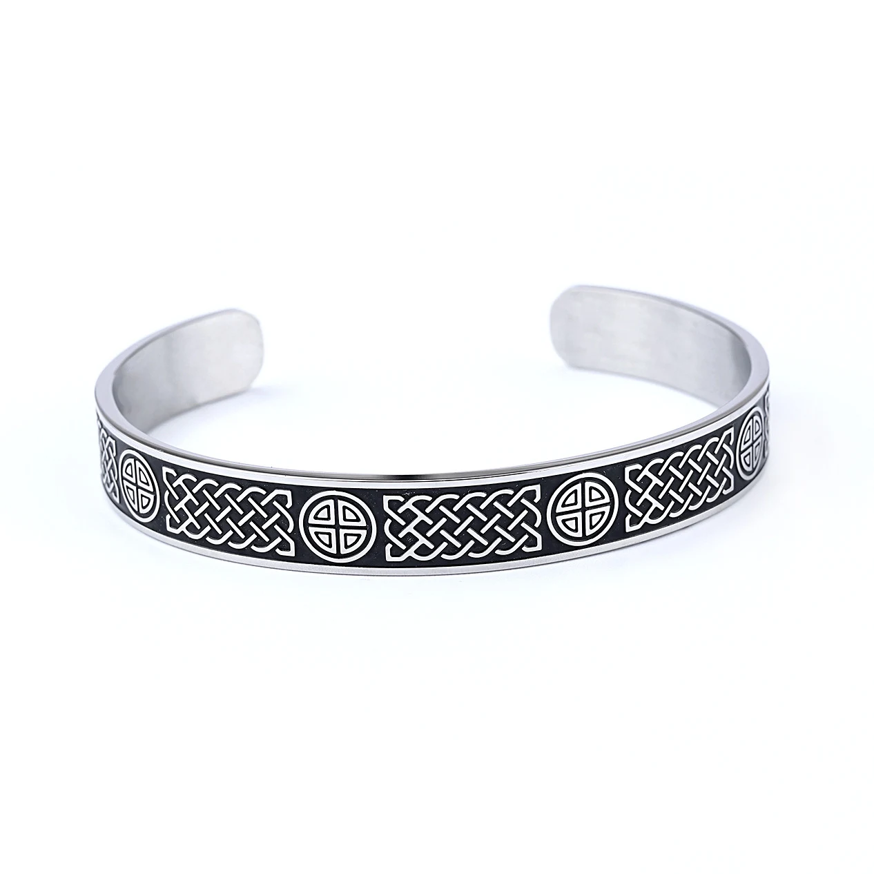 Pulseira Viking Personalizada Aço Inoxidável Série Nórdica. Gravação Exclusiva, Durável e Elegante. Presente Perfeito e Único. — foto 6