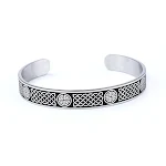 Pulseira Viking Personalizada Aço Inoxidável Série Nórdica. Gravação Exclusiva, Durável e Elegante. Presente Perfeito e Único. — foto 6