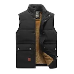 Large Size Vest Men Plus Velvet Thick Cotton Vest Provides Warmth and Comfort Ideal for Cold Weather — photo 1