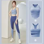 Calças de yoga nude, de alta elasticidade e toque suave, proporcionando conforto e liberdade de movimento, perfeitas para sua prática. — foto 3
