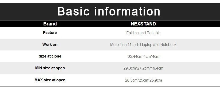 Title 1, Supporto per laptop NEXSTAND pieghevole creativ...