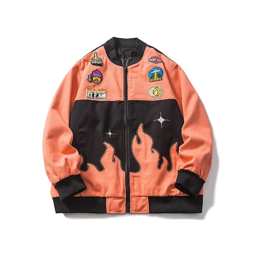 Title 2, Chaqueta casual para pareja con cuello alzado y...