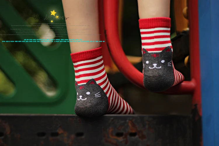 Title 10, Striped Cat Socks