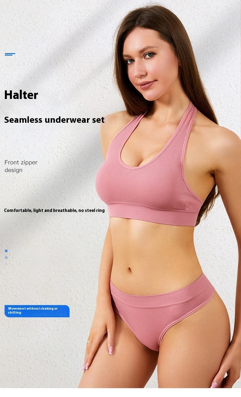 Title 20, Sujetador deportivo push-up sin aros para mujer...