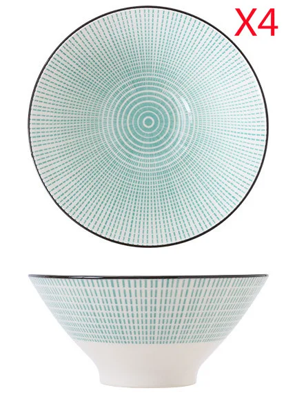 5.5 Inch Nordic Underglaze Ceramic Bowl for Restaurants, Soups, Desserts, Ice Cream, and Rice. A stylish and functional — photo 8
