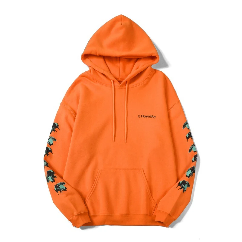 Moletom com capuz Letter Bee unissex para homens e mulheres. Conforto e estilo para o dia a dia. Perfeito para um visual casual e moderno. — foto 2