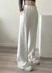 High Waist Drooping Drawstring Mop Style Sweatpants for Women, Loose Wide Leg Sports Pants, Slightly Spicy, Comfortable — photo 24