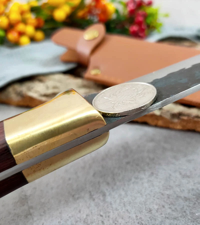 Title 5, Copper Head Forged Boning Knife Hammer Pattern ...