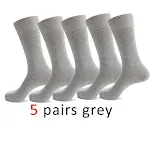 5pairs of light gray plain we