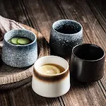Vintage ceramic restaurant tea cup, perfect for daily use. Enjoy your tea in style with this durable and classic cup, id — photo 1
