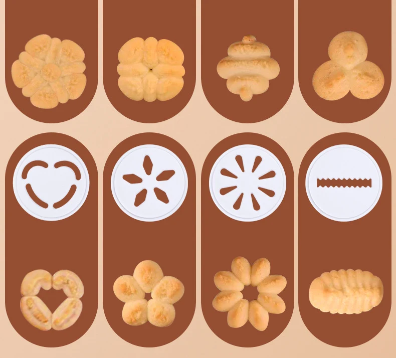 Title 6, Christmas & Halloween Cookie Gun. Biscuit mold ...