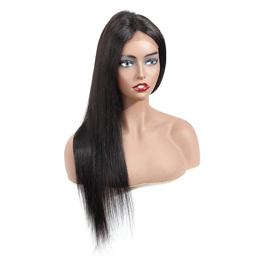 Title 4, Peruca de cabelo humano real com lace, perfeita...
