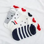 Meias infantis 3D Heel Love para crianças, conforto e estilo tridimensional. Dê amor aos pés dos seus filhos com design único! — foto 5