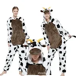 New Black and White Cow