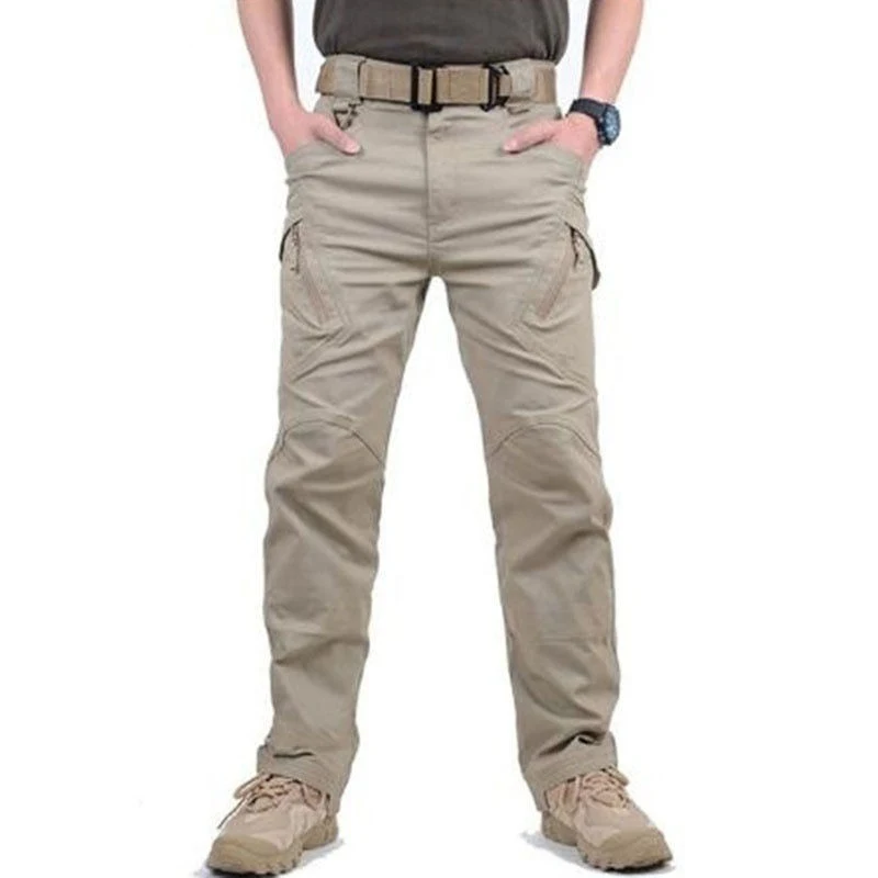 Title 1, Heren casual broek met meerdere zakken voor out...