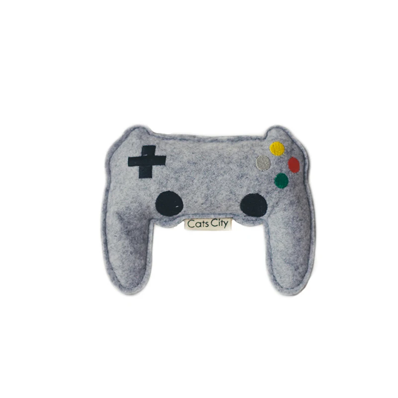 Title 5, Catnip Toy Felt Game Handle Funny Cat Artifact,...