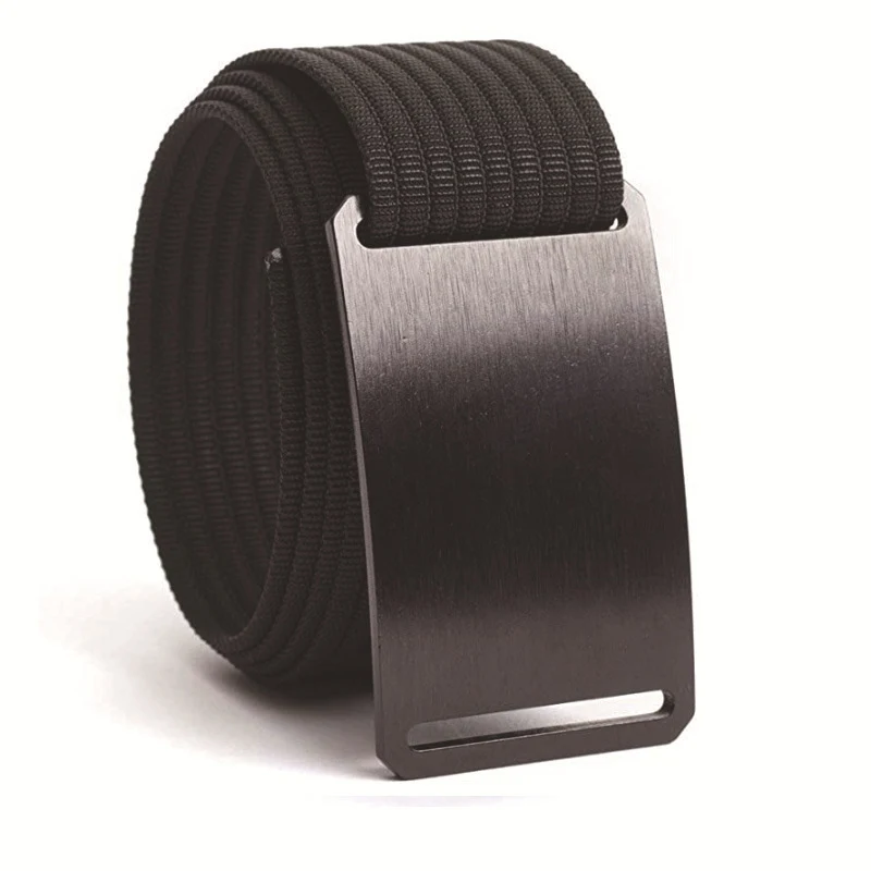 Woven nylon with canvas adjustable leisure belt, offering comfort, durability and style for casual wear and everyday act — photo 1