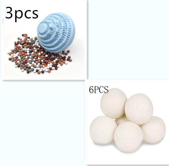 Reusable Eco Natural Magic Laundry Ball No Detergent Wash Wizard Style Washing Machine Plastic Balls for Cleaner Clothes — photo 11