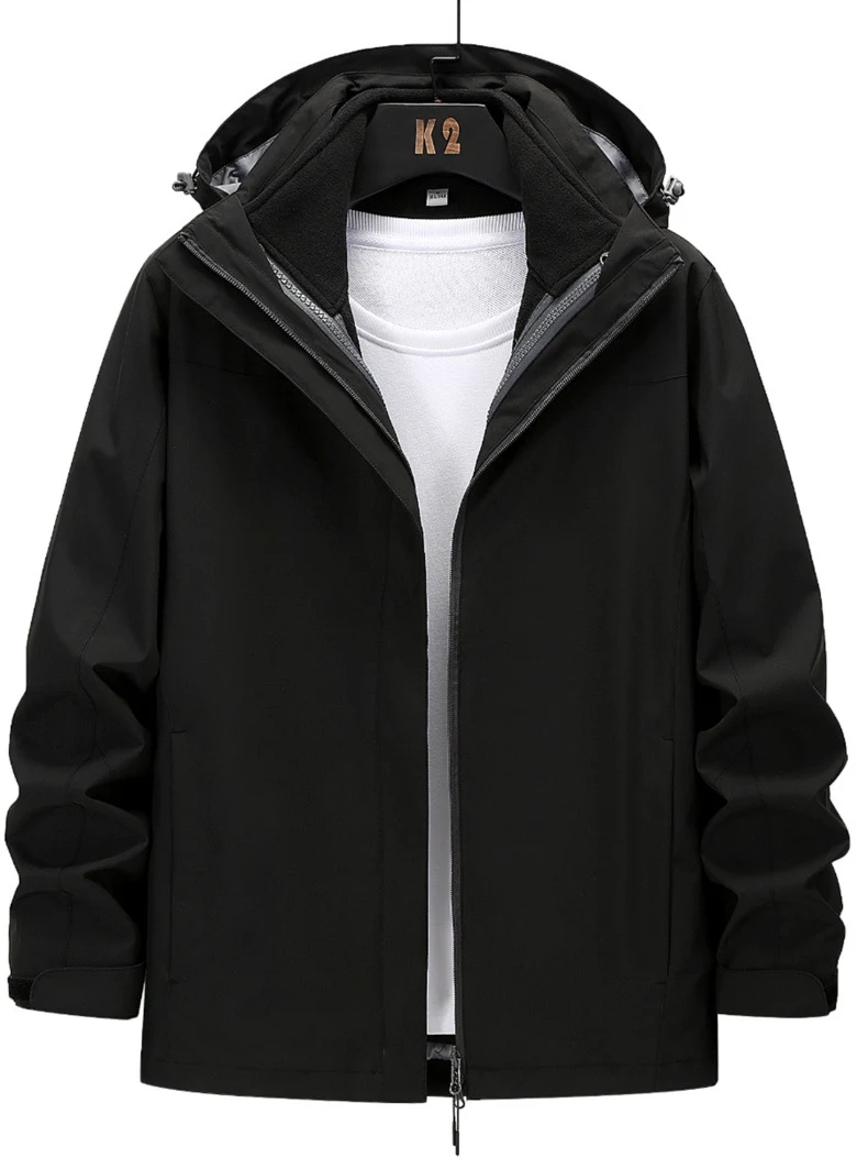 Title 3, Waterproof Three-in-One Warm Workwear Embroider...