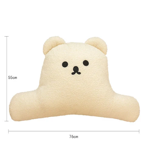 Title 4, Lumbar Seat Cushion Bear Pillow for Back Pain R...