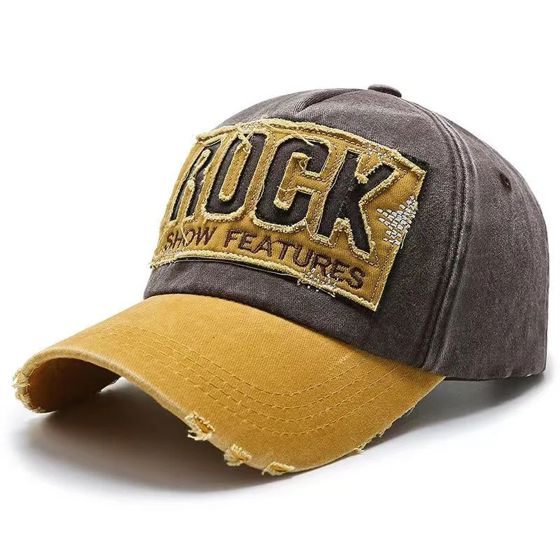 Title 10, Stitching Washed Cotton Baseball Hat