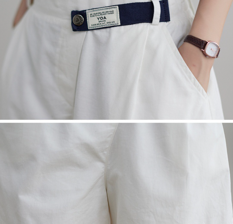 Title 7, Plus size dames Korean Style Xia Xian wide leg ...