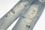 Punk Street Fashion Paint Splash Loose Distressed Beggar Straight-leg Trousers for Men and Women. Comfortable, Stylish S — photo 7