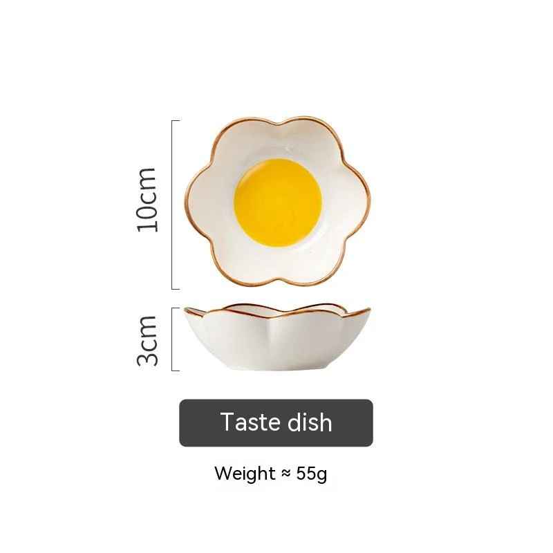 Simple SUNFLOWER Ceramic Poached Egg Household Creative Tableware. Enjoy perfectly poached eggs with this stylish and ea — photo 12