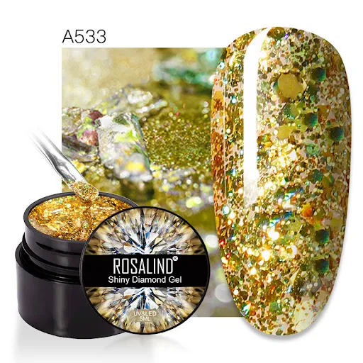 Title 11, Vernis à Ongles UV Scintillant Diamant avec Pai...