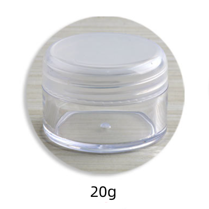 Caixa Transparente Ordinária com Tampa PS Embalagem Simples Frasco de Creme Plástico Ideal para Armazenar e Proteger Produtos. — foto 20