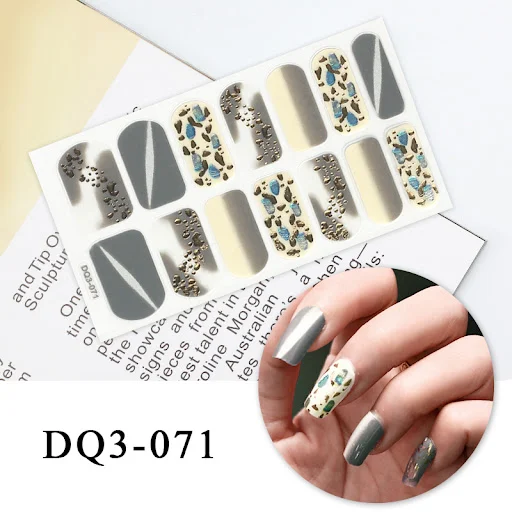Title 32, Nail Art Color Nail Stickers Simple Fashion. Ea...