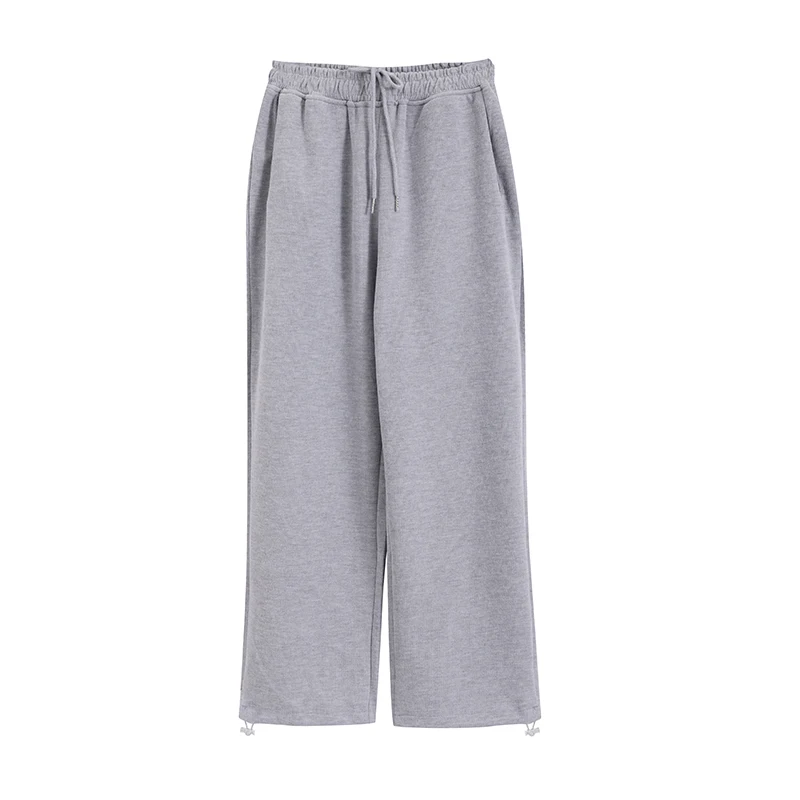 High Waist Drape Casual Sporthose - Lockere, gerade Passform für bequemen Tragekomfort und lässigen Stil. Perfekt für Sport und Freizeit. — foto 3