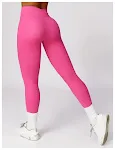 Quick-dry high waist skinny yoga pants for women, perfect for workouts, featuring hip raise design for a flattering fit. — photo 19