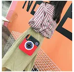 Bolsa diagonal de câmera fashion para ombro, elegante e funcional. Ideal para fotógrafos que buscam estilo e proteção para o equipamento. — foto 21