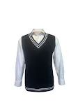 Men's Women's Universal Casual Knitted V-neck Pullover Sweater Comfortable Everyday Wear, Versatile Style for All Season — photo 6