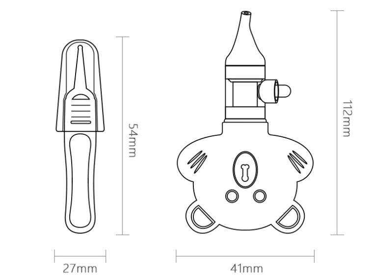 Title 1, Aspirador Nasal de Silicone com Anti-Refluxo