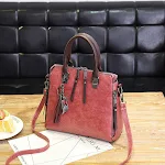 Bolsa feminina coreana de inverno, nova, versátil e elegante. Bolsa de ombro simples, perfeita para combinar com qualquer look. — foto 4