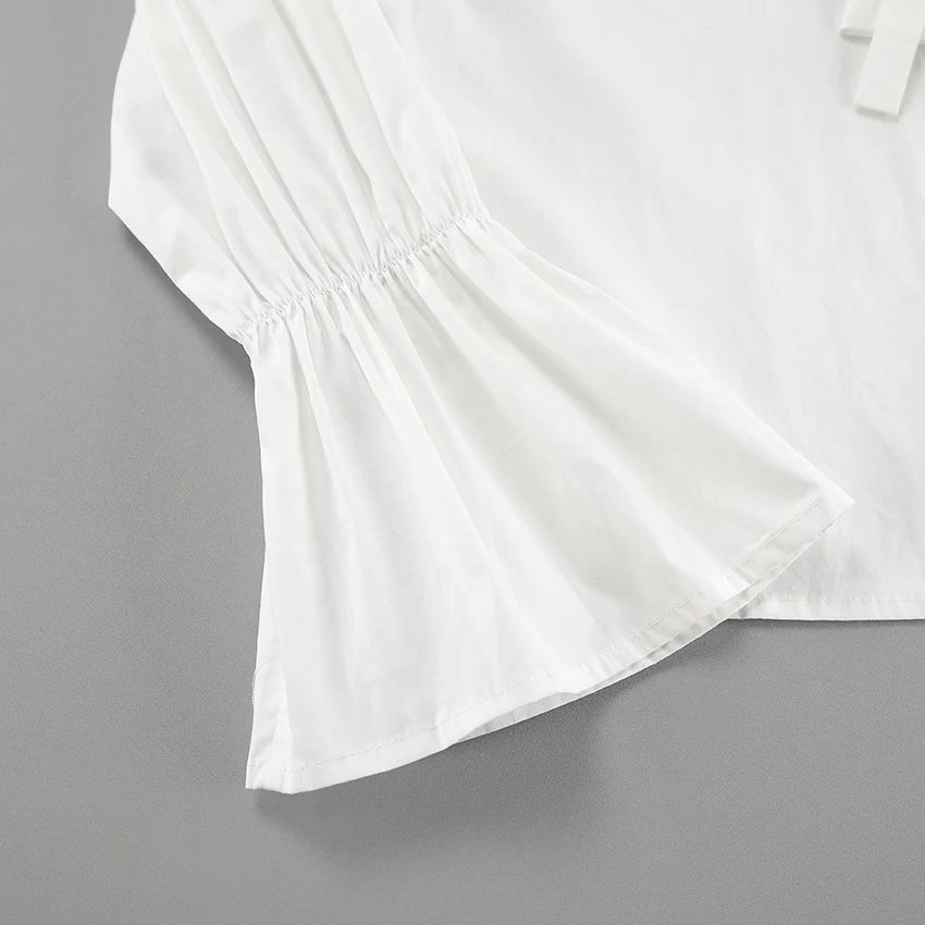 Title 5, Womens Cotton Design Lace-up Shirt