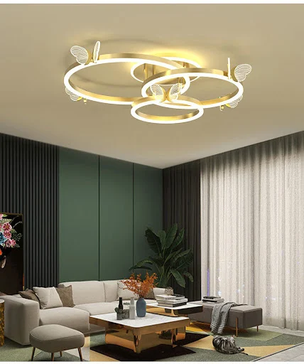 Title 4, Lampa sufitowa Motyl Ochrona Oczu Delikatne świ...