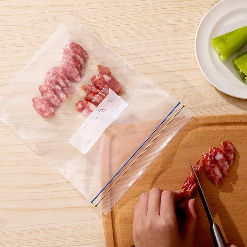 Double Zipper Sealing Thickened Fruit Food Preservation Bags. Keeps food fresher for longer with an airtight and durable — photo 5