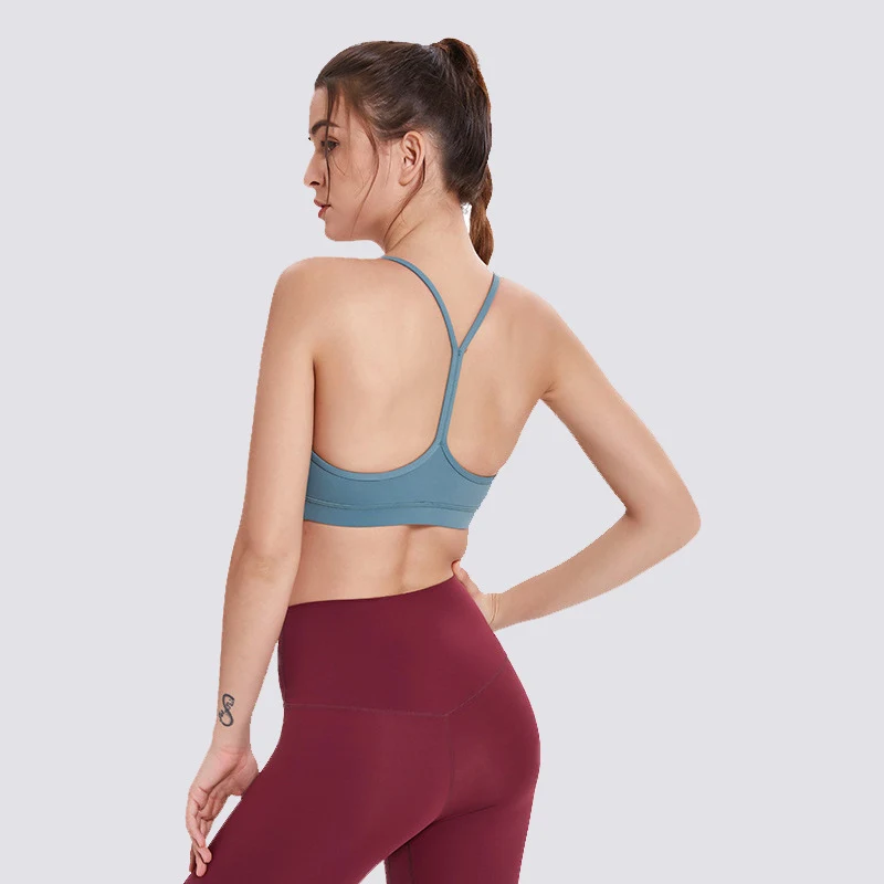 Title 6, Reggiseno fitness yoga da corsa push up incroci...