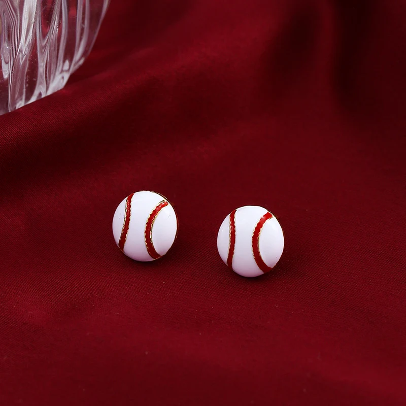 Title 4, Ball Earrings Set With Personalized Trend Enhan...