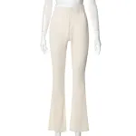 Women's Solid Color Slim Fit Fashion Micro Flared Pants, stylish and comfortable, enhances your figure, perfect for ever — photo 4