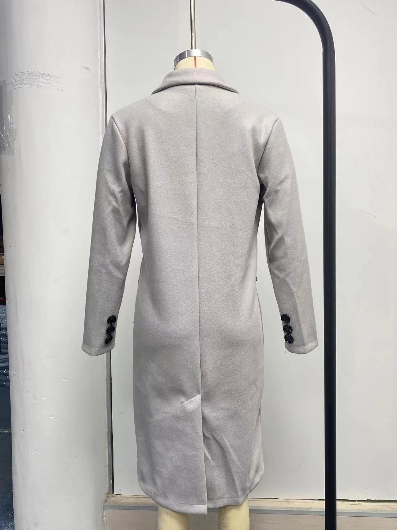 Title 33, Lange mouwen reversjas voor dames, wintermode, ...