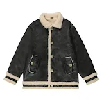 Loose Fit Faux Fur Integrated Lamb Wool Coat offers warmth and style. Enjoy comfort and elegance during winter, the perf — photo 8