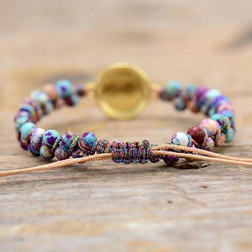 Title 2, Pulseira Opal Royal Stone Imperador Púrpura de ...