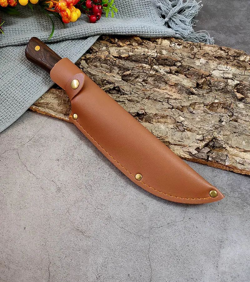 Title 12, Forging Pick Bones Hide Skinning Knife for Meat...