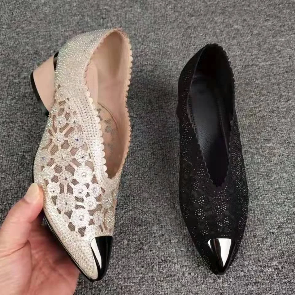 Title 7, Scarpe da donna taglie forti con tacco spesso e...